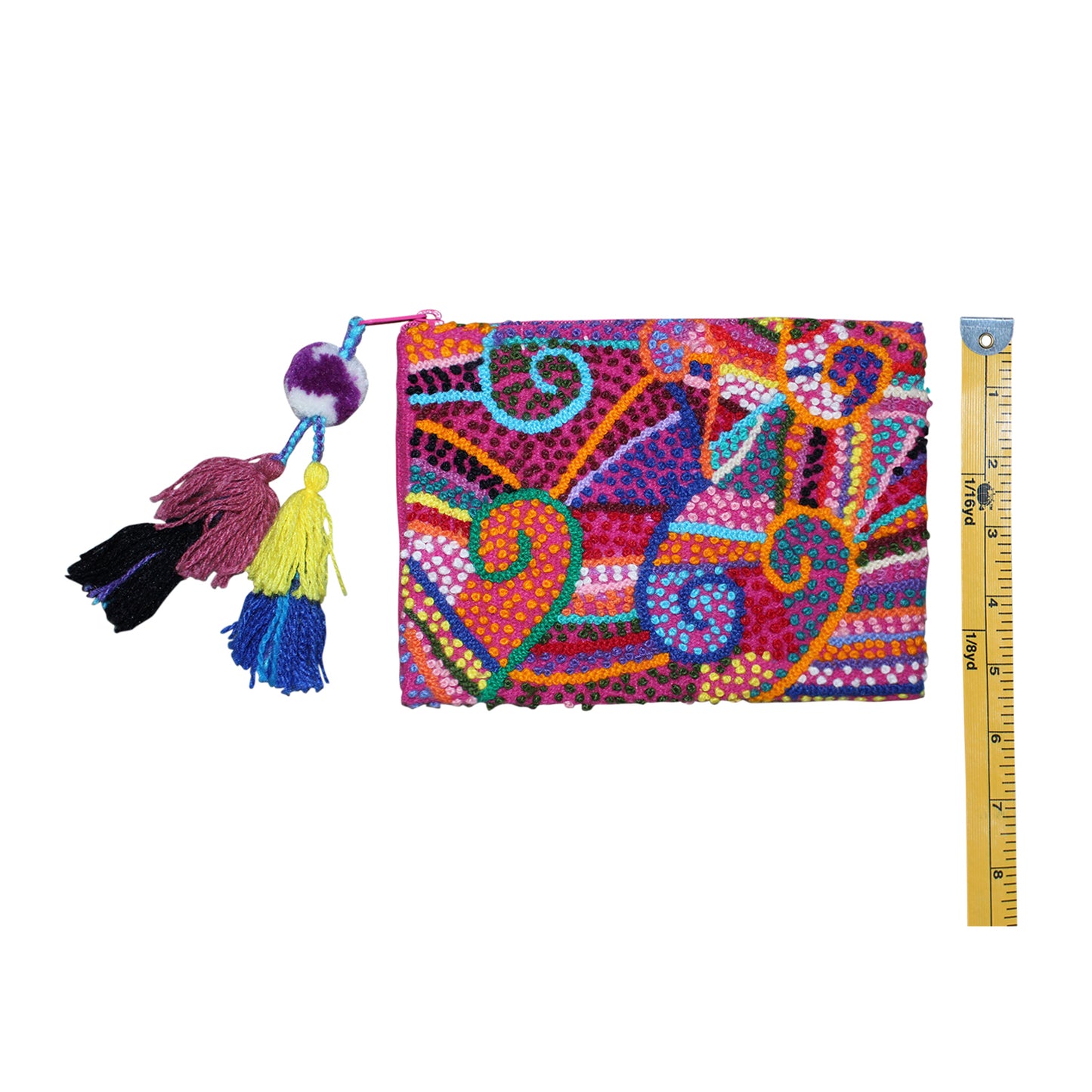 Hand Embroidered Pouch/Cosmetic Bag – PH146