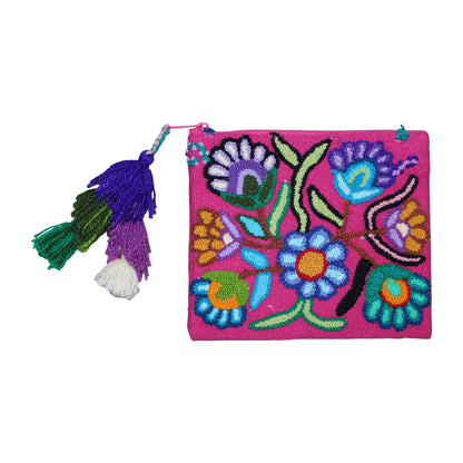 Hand Embroidered Pouch/Cosmetic Bag – PH112