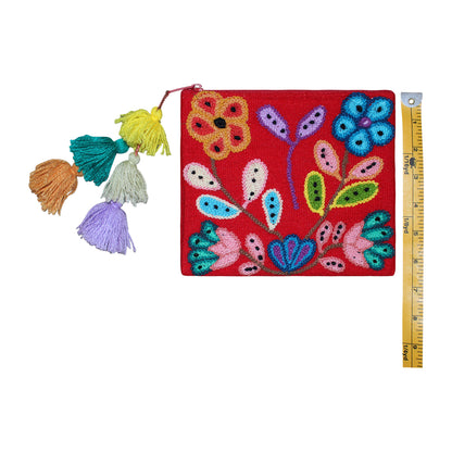 Hand Embroidered Pouch/Cosmetic Bag – PH147