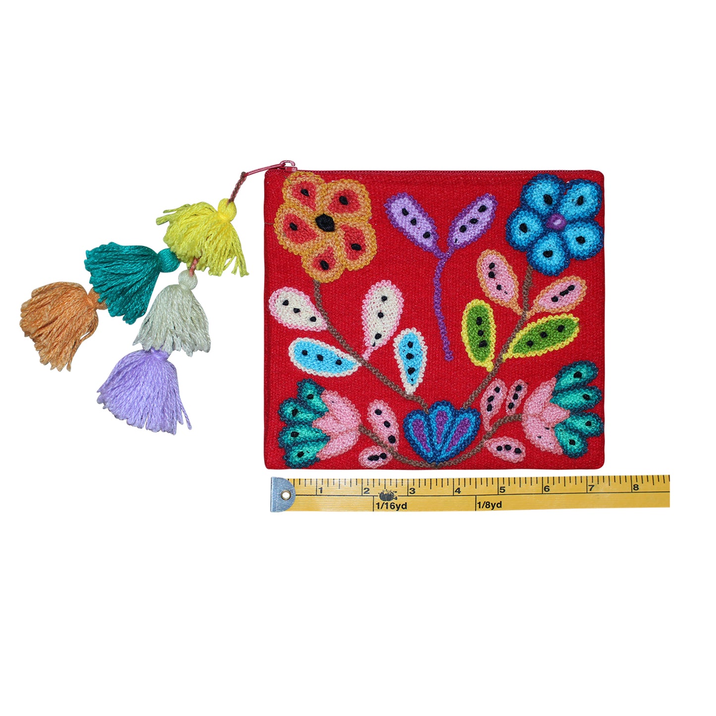 Hand Embroidered Pouch/Cosmetic Bag – PH147