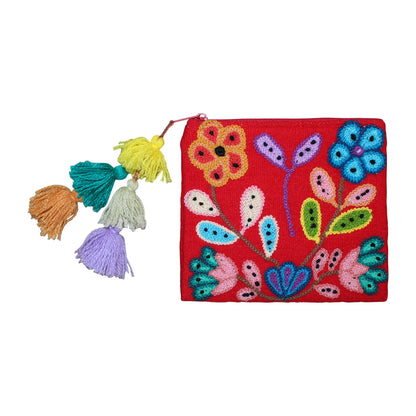 Hand Embroidered Pouch/Cosmetic Bag – PH147