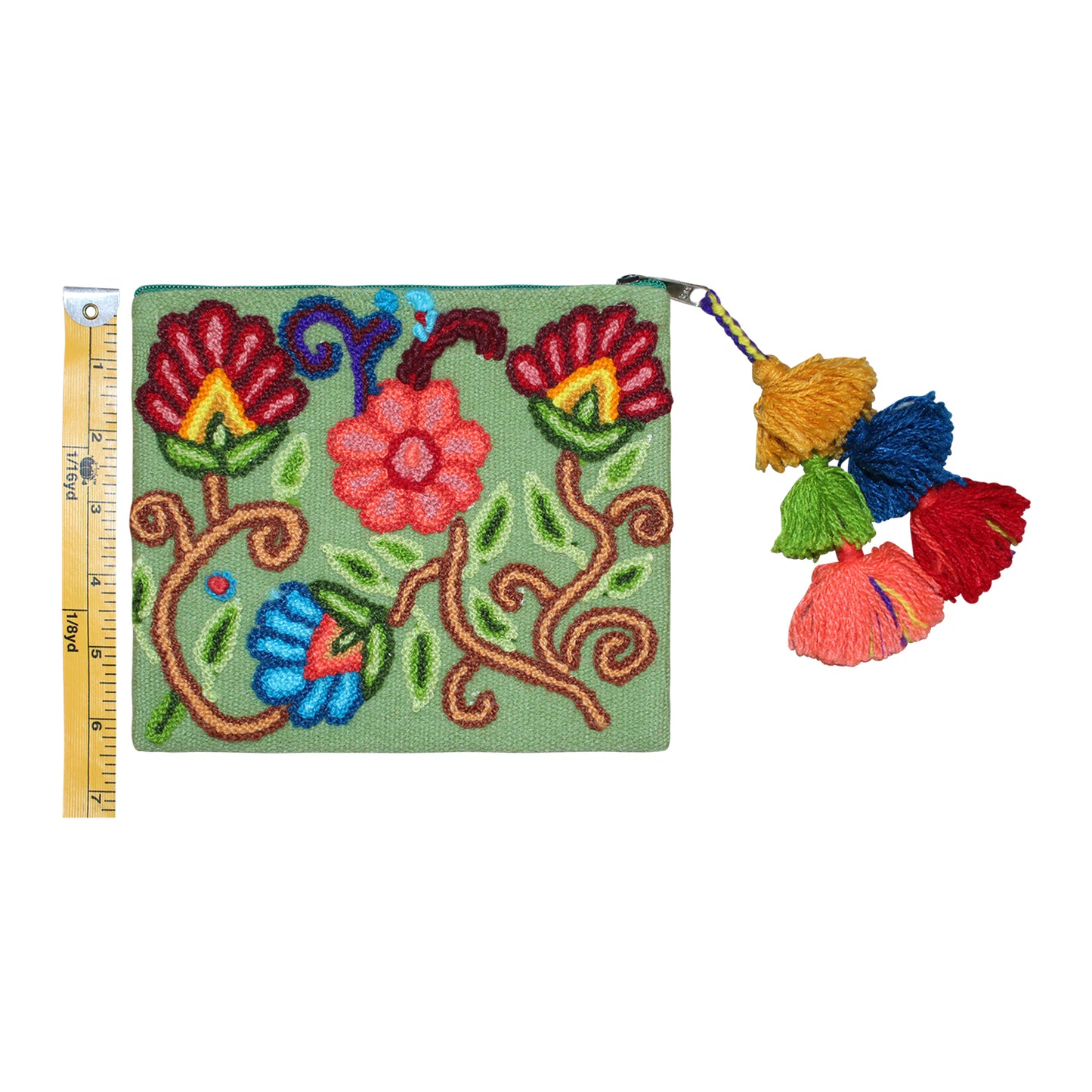 Hand Embroidered Pouch/Cosmetic Bag – PH148