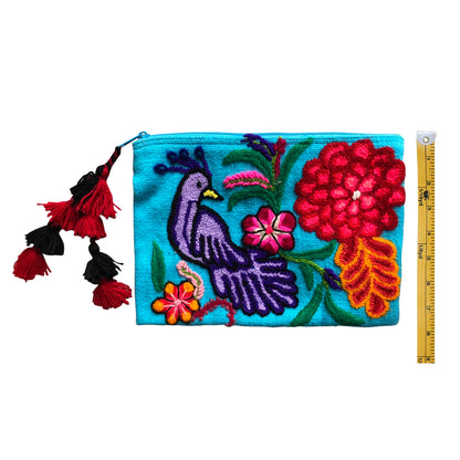 Hand Embroidered Pouch/Cosmetic Bag – PH154