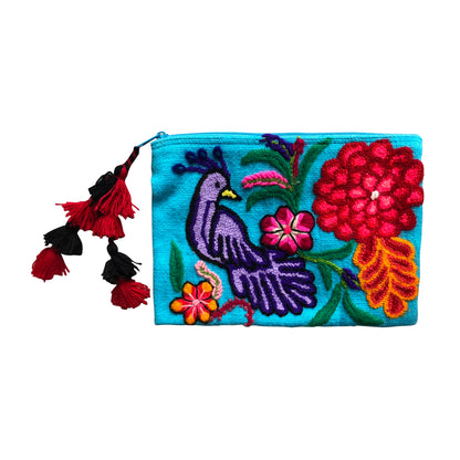 Hand Embroidered Pouch/Cosmetic Bag – PH154