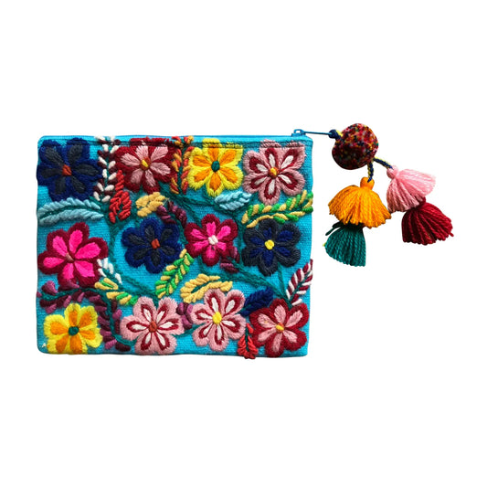 Hand Embroidered Pouch/Cosmetic Bag – PH200