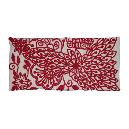 Hand-embroidered decorative pillow cover – SC118